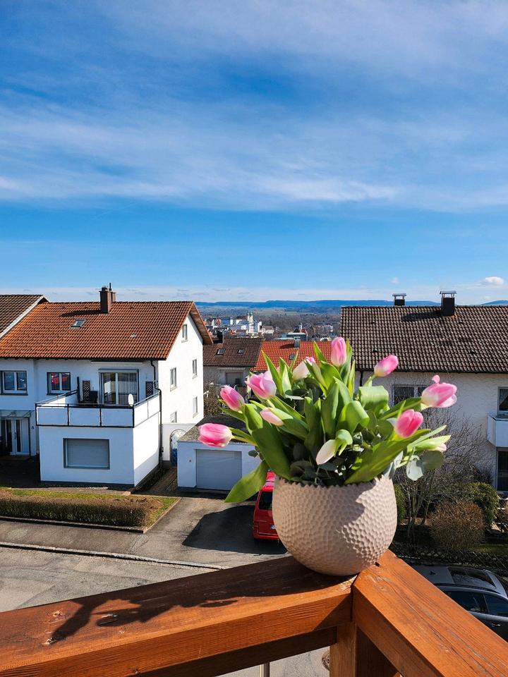 Thumbnail-ruhige 2 Zimmer Wohnung mit Weitblick-Balkon in DS