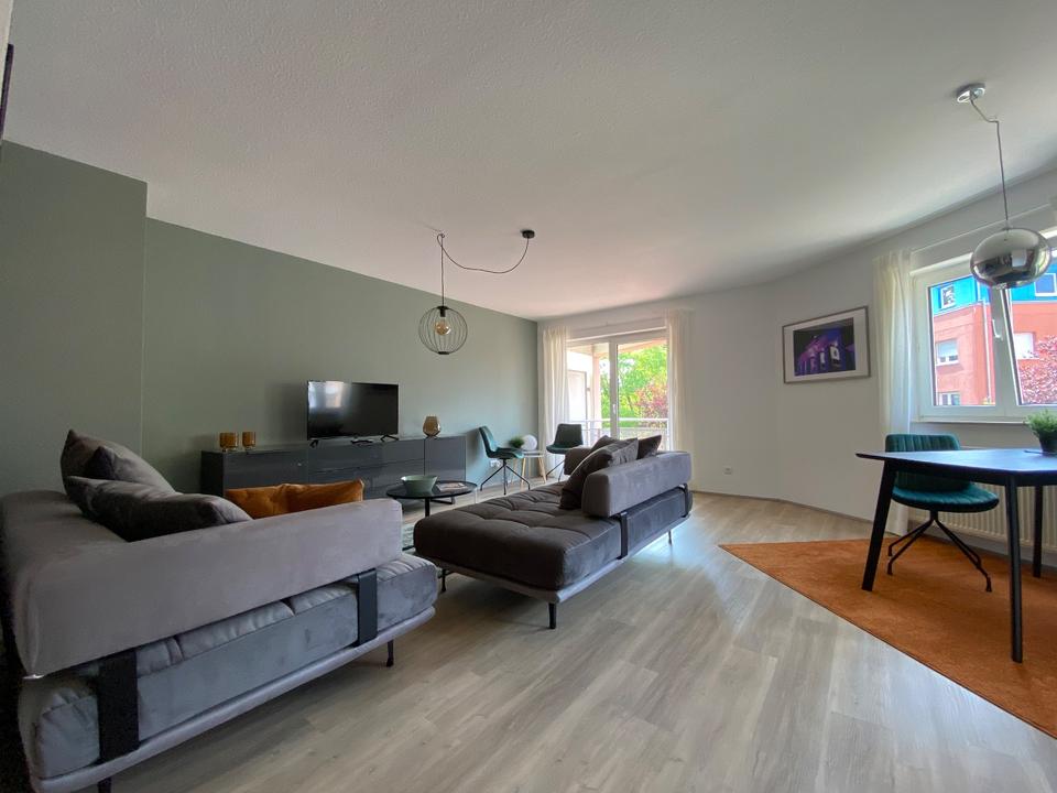 Thumbnail-Möblierte 2-Zi-Wohnung mit 2 Balkonen | >4% Mietrendiete | renov.