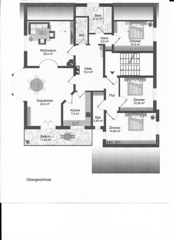 Thumbnail-4 Zimmer Wohnung