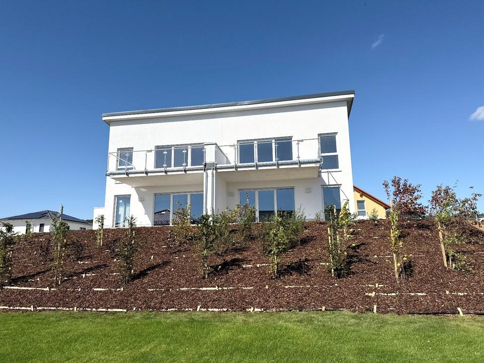 Thumbnail-Elegante Neubau-Erdgeschosswohnung mit Terrasse und Garten im Neubaugebiet zwischen Marburg und Giessen