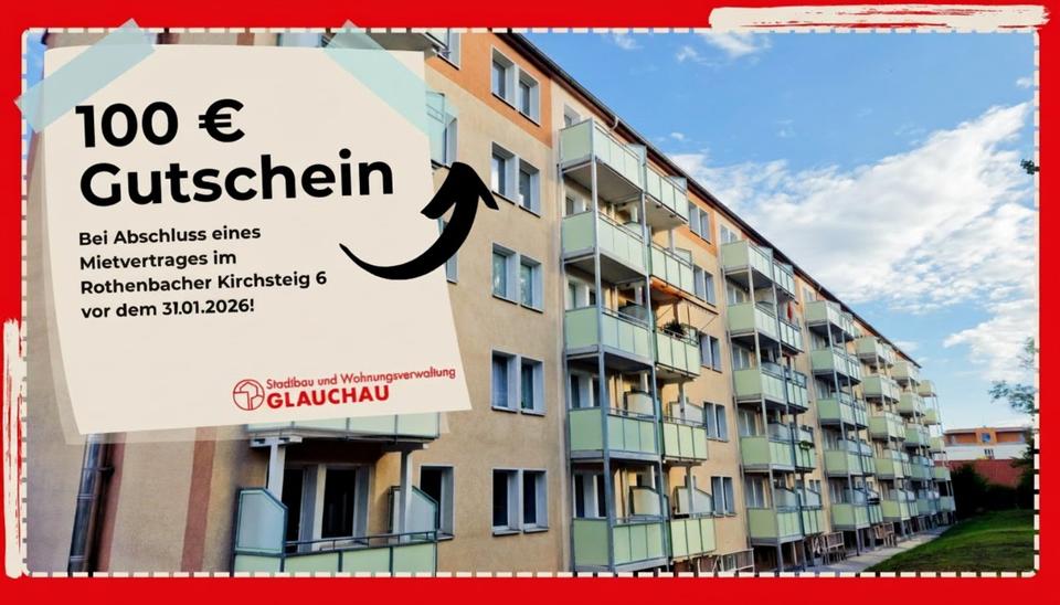 Thumbnail-3-Raum-Wohnung mit Balkon - Neuvermietung nach Wohnungssanierung und mit Gutschein!