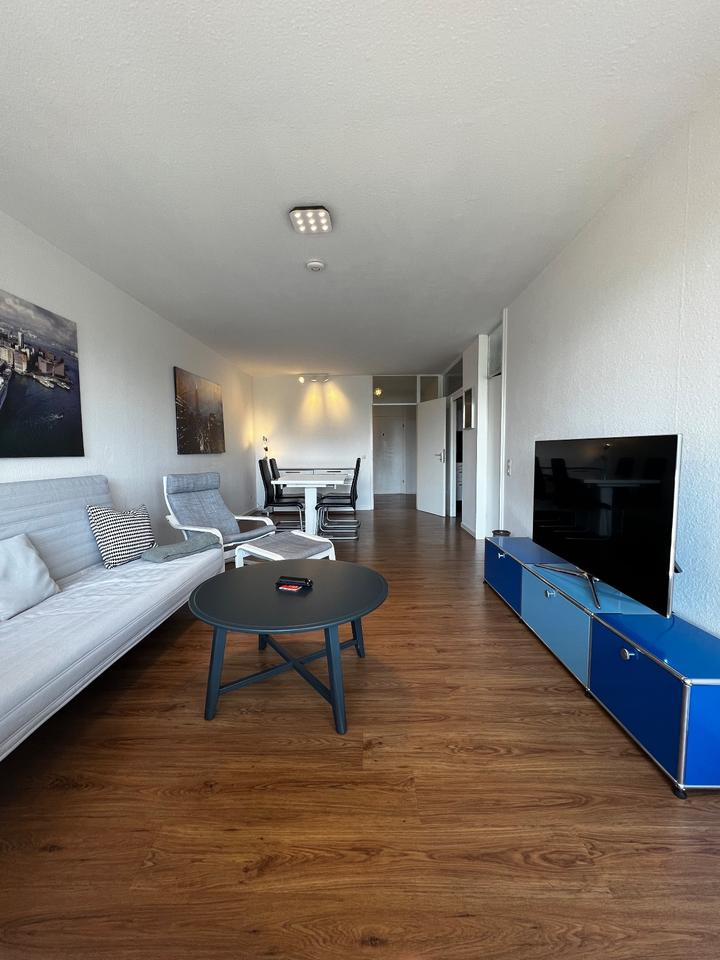 Thumbnail-Möblierte 2-Zimmer-Wohnung mit Loggia & modernem Duschbad