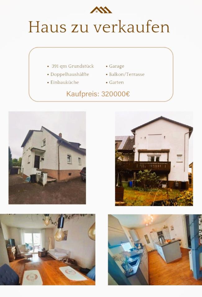 Thumbnail-Charmante Doppelhaushälfte, Waldmohr provisionsfrei zu verkaufen