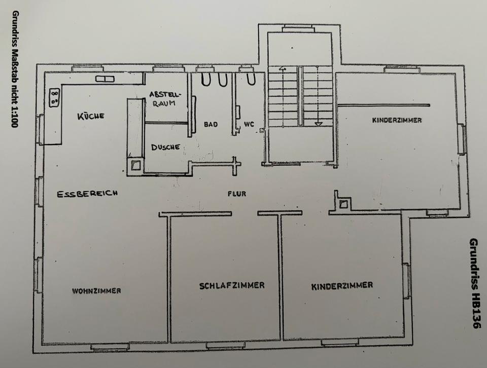 Thumbnail-4-Zimmerwohnung (107 qm) im 1. OG in Pfullingen