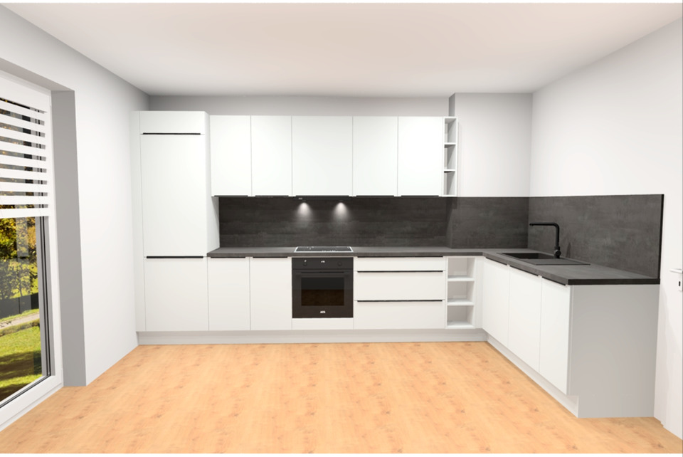 Thumbnail-Terrassenwohnung mit Einbauküche direkt am Bunten Garten