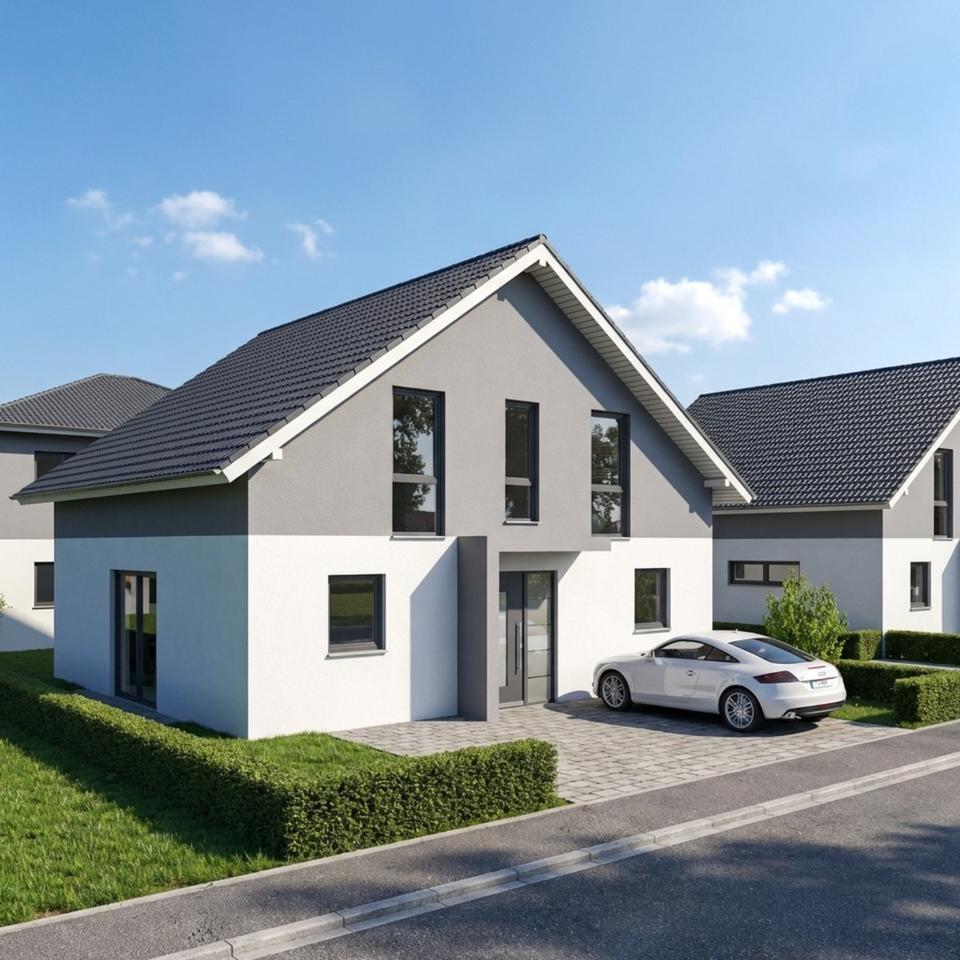 Thumbnail-Haus 1 Neubau 4 Einfamilienhäuser in Rabenau inkl. Grundstück