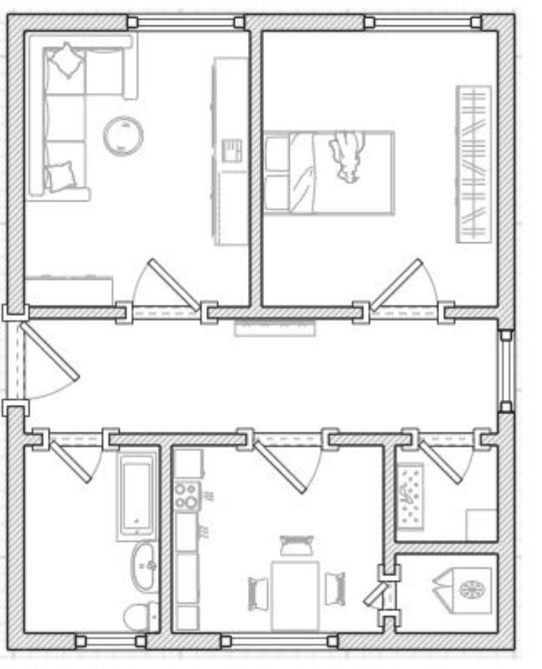 Thumbnail-schöne 2-Raumwohnung mit tollem Ausblick