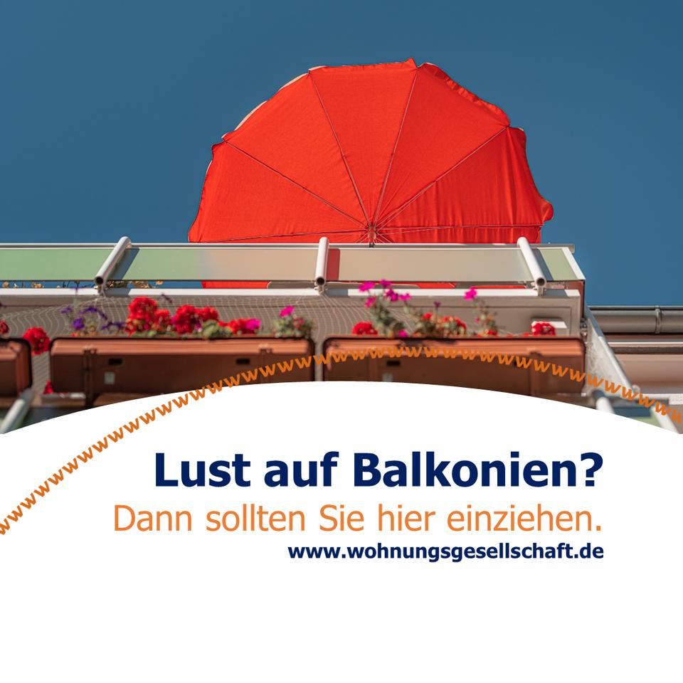 Thumbnail-2-Raumwohnung am Stadtrand mit WBS