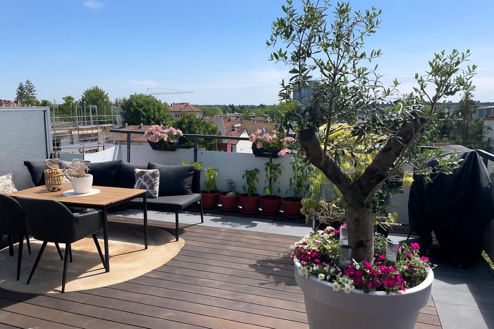 Thumbnail-Wohnung Offenbach Frankfurt 3,5 Zimmer Dachterasse Maisonette