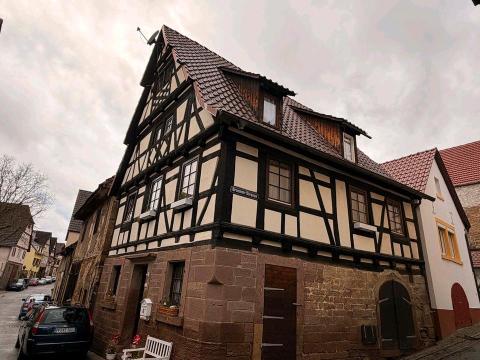 Thumbnail-Charmantes Fachwerkhaus mit Scheune in der historischen Altstadt
