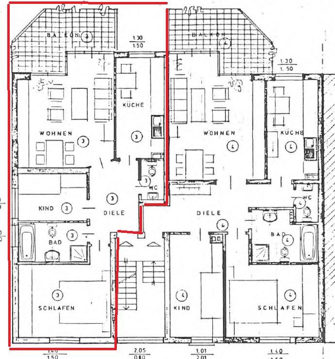 Thumbnail-3-Zimmer Eigentumswohnung - provisionsfrei -