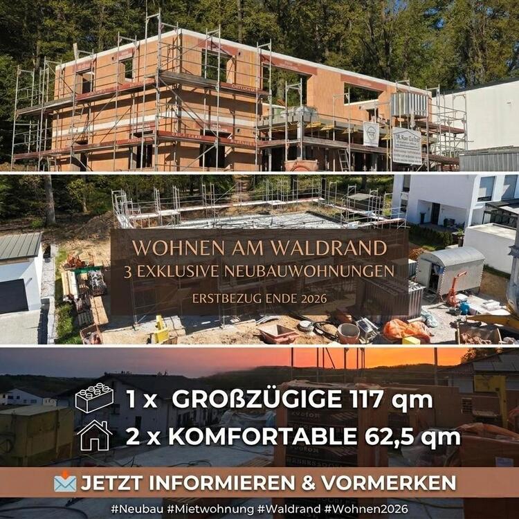 Thumbnail-2x Neubau Wohnungen zu vermieten 2 x 62,5qm