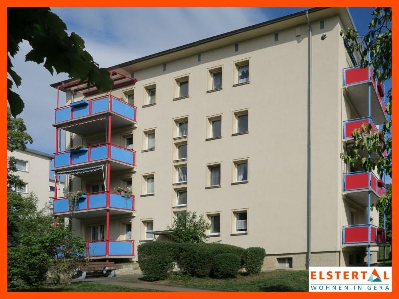 Thumbnail-2-Raum-Wohnung im Grünen ruhige Lage Balkon Küche und Bad mit Fenster!