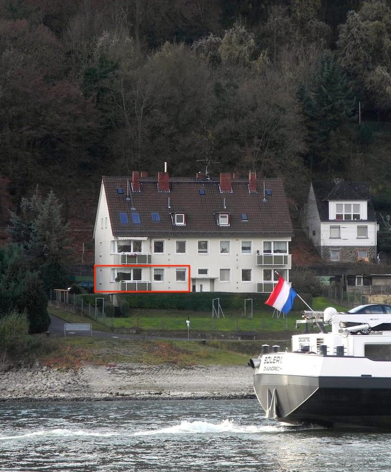 Thumbnail-Kauf: 4 ZKB EBK 75+ qm direkt am Rhein - unverbauter Rheinblick