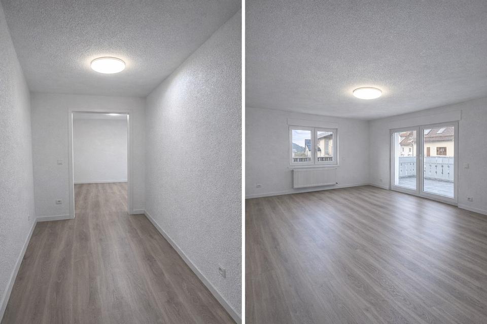 Thumbnail-2-Zimmer-Wohnung mit Balkon in Bühlertal-Untertal