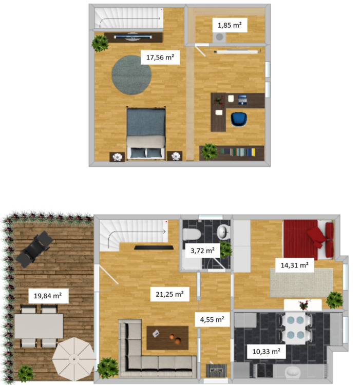 Thumbnail-Gemütliche 3-Zimmer-Whg mit großem Balkon, Haustiere auf Anfrage