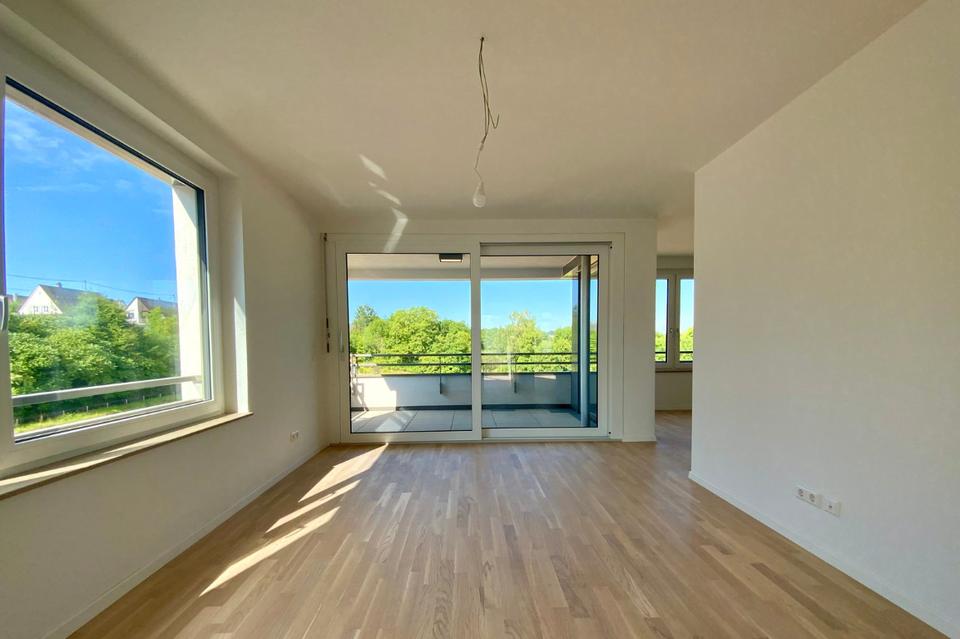 Thumbnail-Hochwertige 3-Zimmer-Neubauwohnung inkl. EBK und West-Balkon