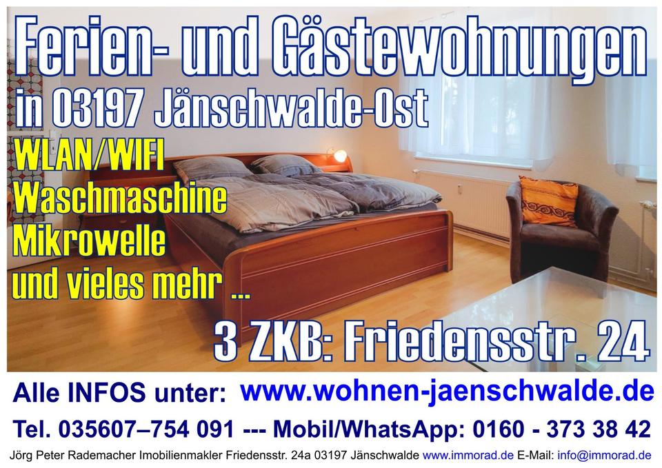 Thumbnail-3 ZKB Ferienwohnung zw. Cottbus und Guben - naturnahe Lage (in Brandenburg) ab 56 € pro Nacht