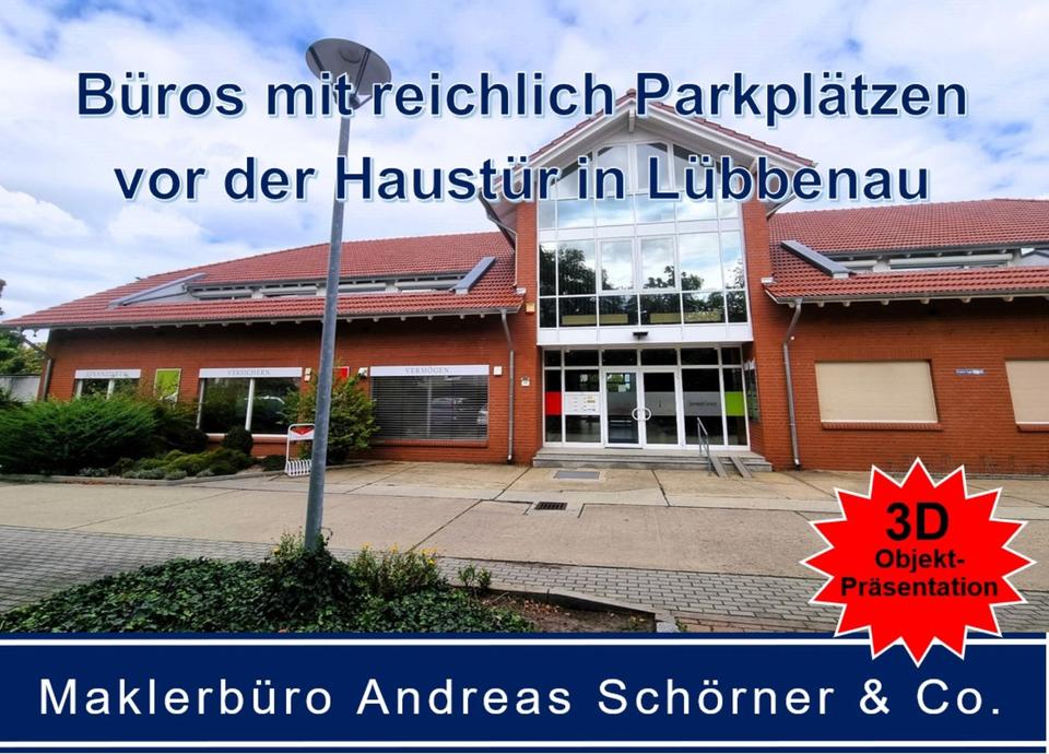 Thumbnail-BüroPraxis mit reichlich Parkplätzen vor der Haustür in Lübbenau zu Vermieten