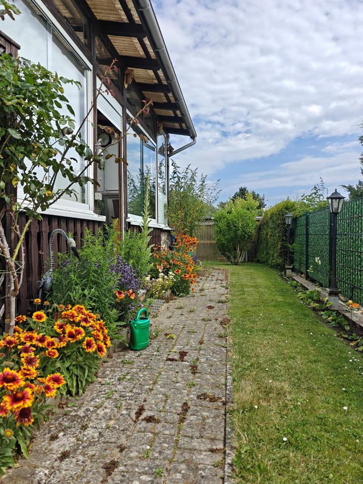 Thumbnail-Ihr Rückzugsort am Wasser: Massiver Bungalow mit Kamin und Sauna