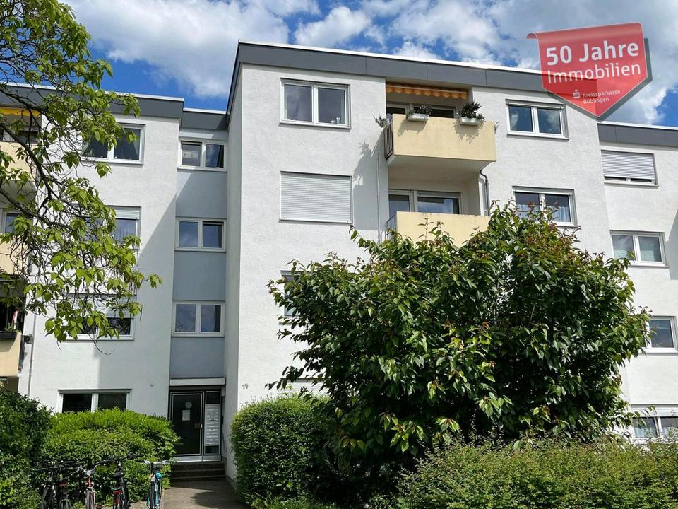 Thumbnail-71272 Renningen, 2 Zi. Kü. Bad, sep.WC, Balkon, 56m2, 2.OG