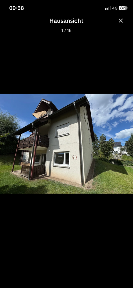 Thumbnail-Moderne Zweizimmerwohnung mit Terrasse und Garage in Gernsbach