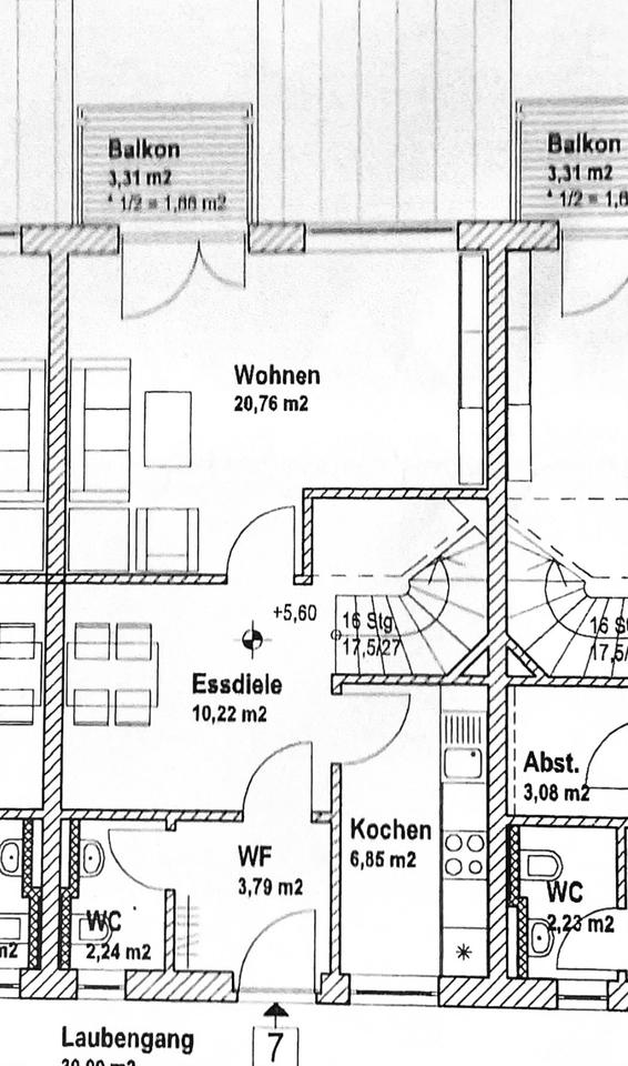 Thumbnail-Sonnige 3- Zimmer - Wohnung in Landshut