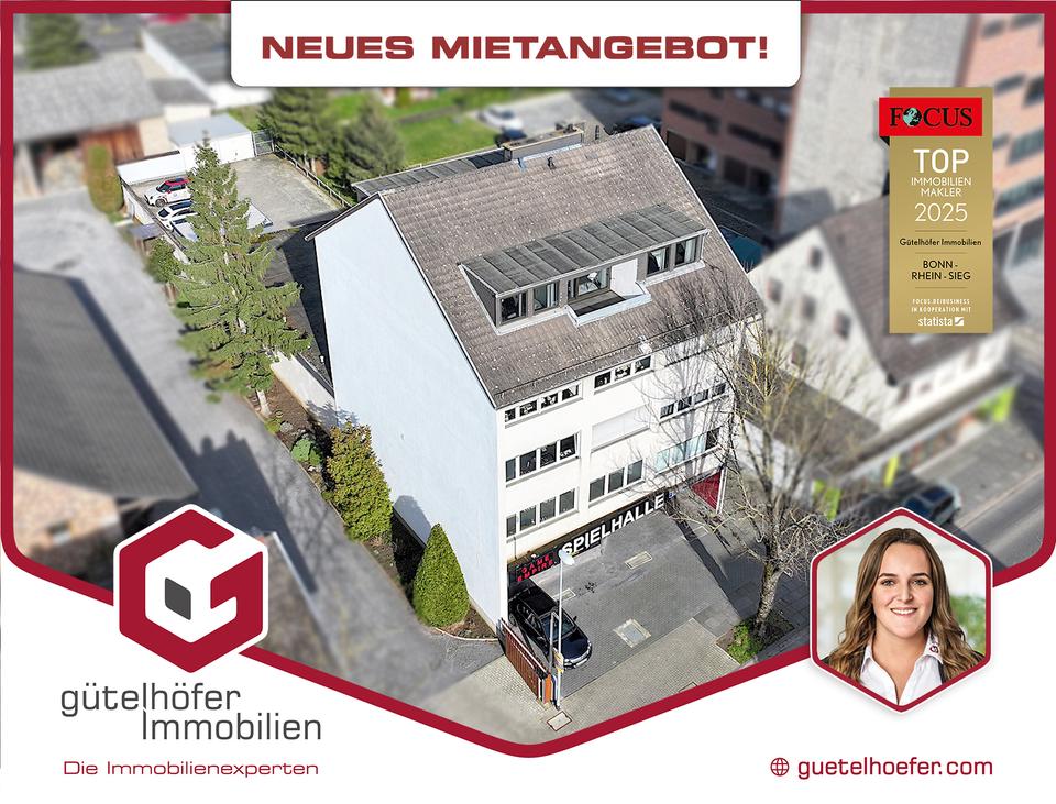 Thumbnail-Charmante 93 m² Dachgeschosswohnung in Rheinbach-Stadt mit Einbauküche, Loggia und Sauna