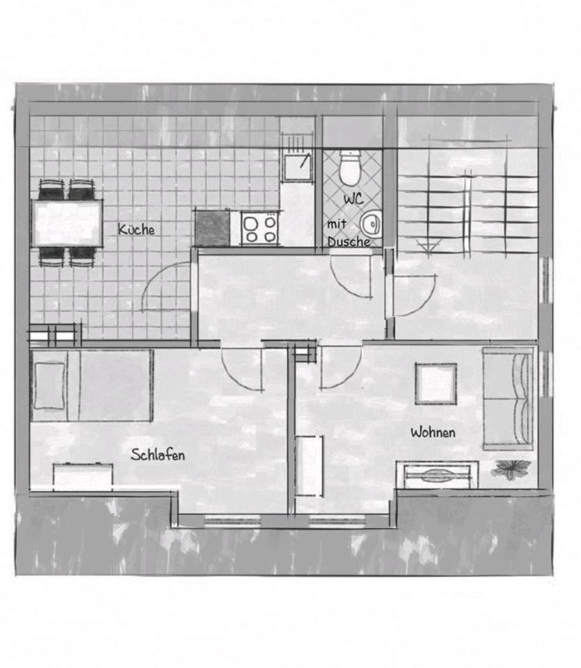 Thumbnail-Wohnung Dachgeschosswohnung in Gelsenkirchen Buer