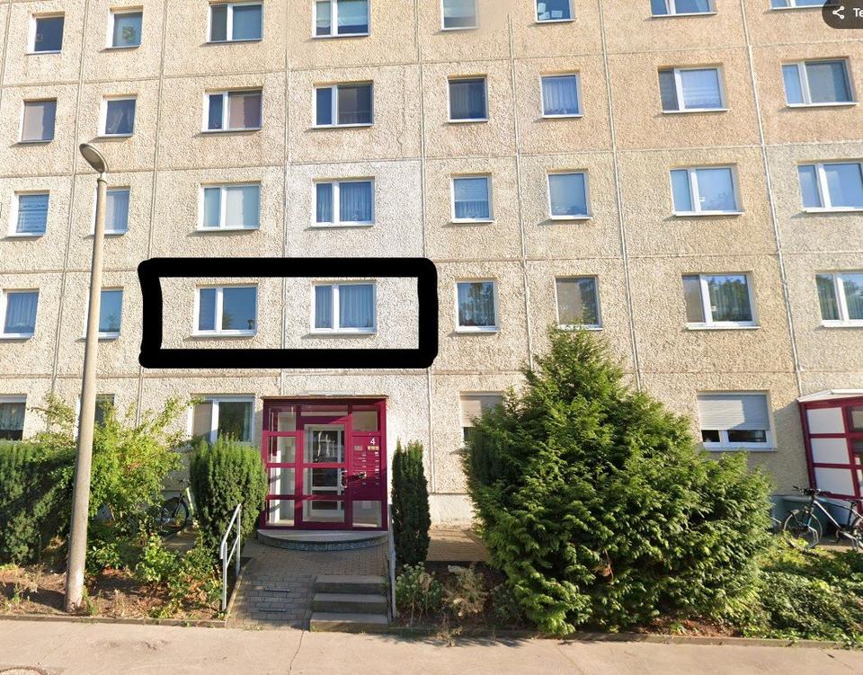 Thumbnail-Gepflegte 3-Zimmer-Wohnung mit Balkon und Einbauküche in Sömmerda