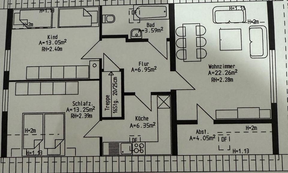 Thumbnail-3 Zimmer-Wohnung zu vermieten Bergneustadt
