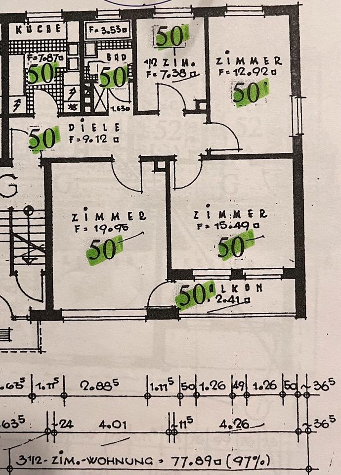 Thumbnail-78qm Wohnung, ab 01.07., spätestens ab 01.08.