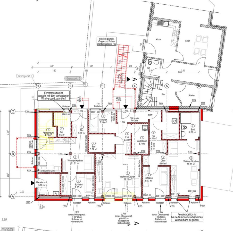 Thumbnail-Fünf moderne Wohnungen im Größenbereich von 50–85 qm