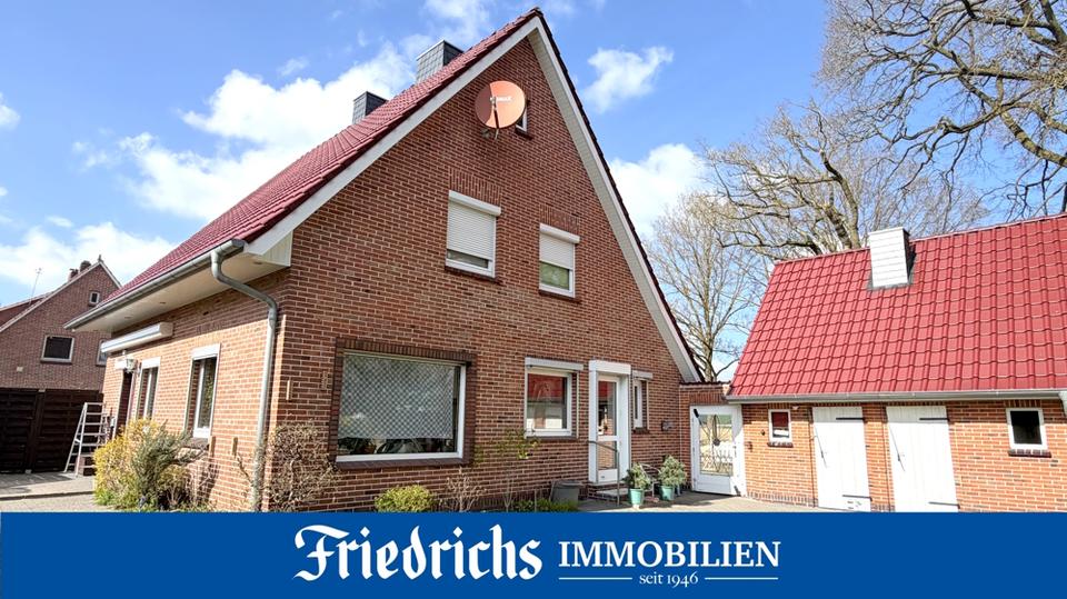 Thumbnail-Charmante 2-Zimmer-Dachgeschosswohnung mit Carportstellplatz und Gemeinschaftskeller in Edewecht