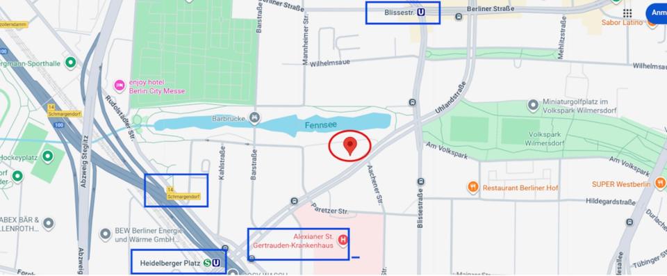 Thumbnail-Vermietete 2 Zimmerwohnung in Wilmersdorf