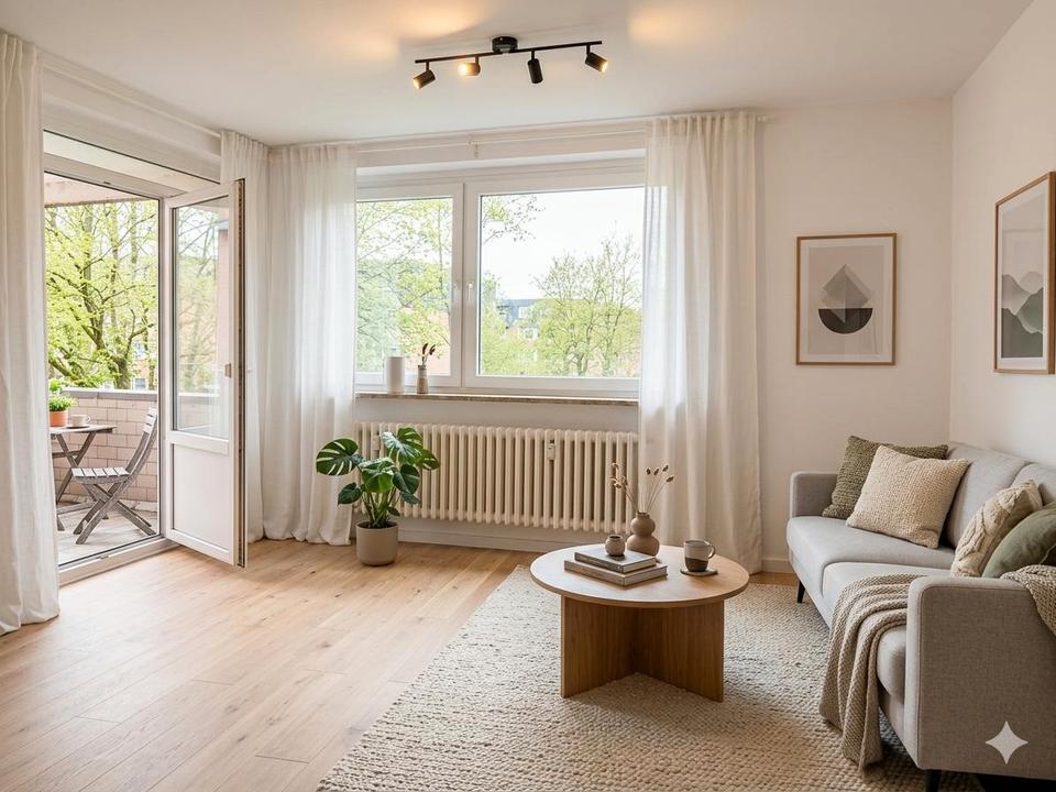 Thumbnail-Schön geschnittene, helle 2-Zi Wohnung in Rendsburg