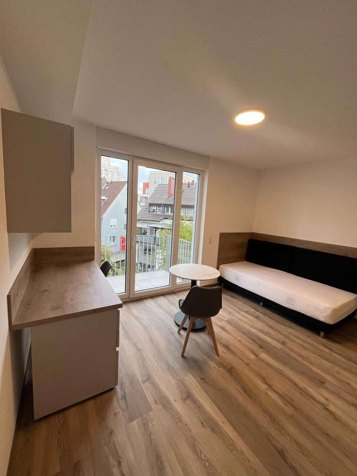 Thumbnail-*Exklusive vollmöblierte 1-Zimmer-Neubauwohnung mit Balkon in bester Darmstädter Lage!*