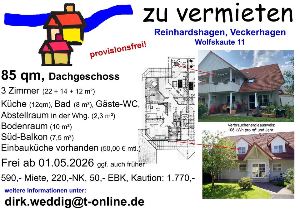 Thumbnail-Wohnung zu vermieten