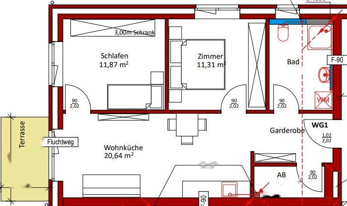 Thumbnail-3-Zimmer-Wohnung in Sottrumalle Nebenkosten inkl.