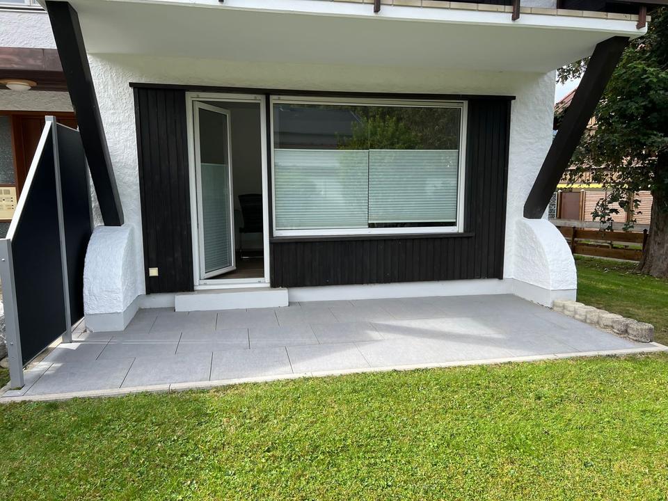 Thumbnail-Möbliertes Apartment mit Terrasse in Bestlage von Oberstdorf