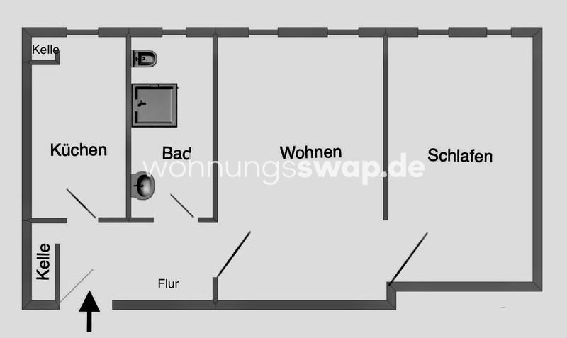 Thumbnail-Wohnungsswap - 2 Zimmer, 60 m² - Löwestraße, Friedrichshain, Berlin