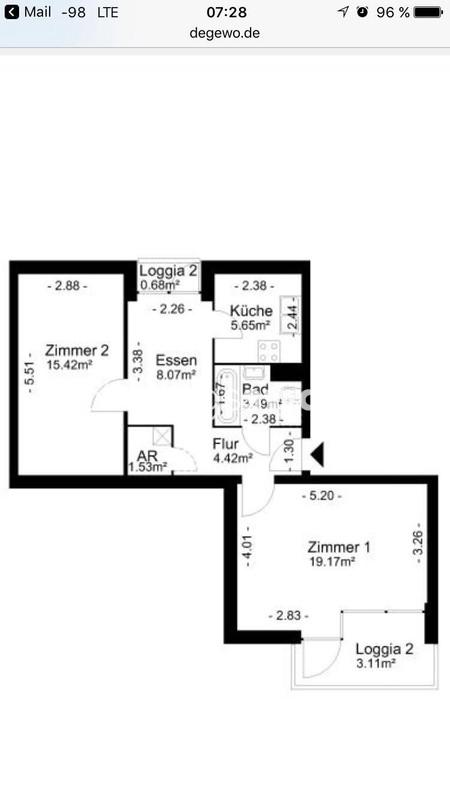 Thumbnail-Wohnungsswap - 2 Zimmer, 61 m² - Swinemünder Straße, Mitte, Berlin