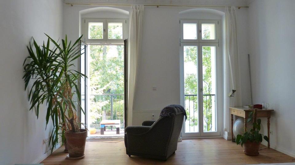 Thumbnail-Hochwertig sanierte Altbauwohnung mit zwei Balkonen & viel Platz