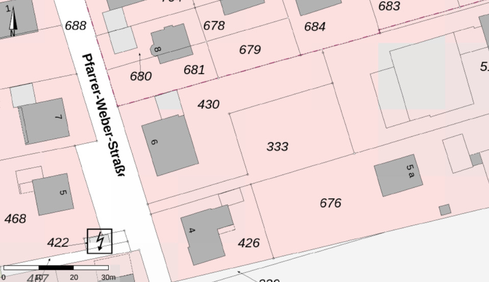 Thumbnail-Baureifes Grundstück in Lichtenau – Pfarrer-Weber-Straße – 747 m²