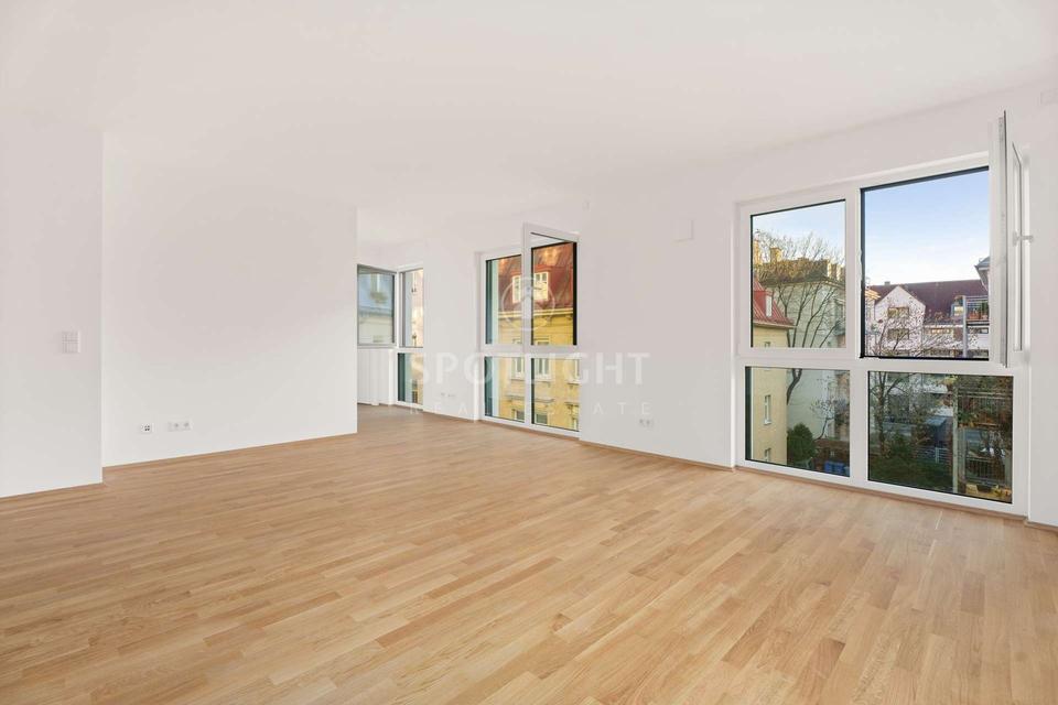 Thumbnail-Erstbezug: Stilvolle 2-Zimmerwohnung – hell, zentral & nur 5 Gehminuten zur U6 (Implerstraße)