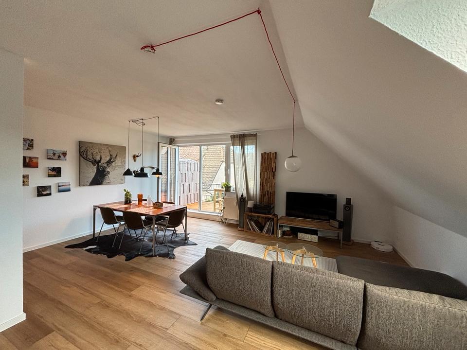 Thumbnail-Gemütliche 3-Zimmer-Dachgeschoss Wohnung in Weyhe