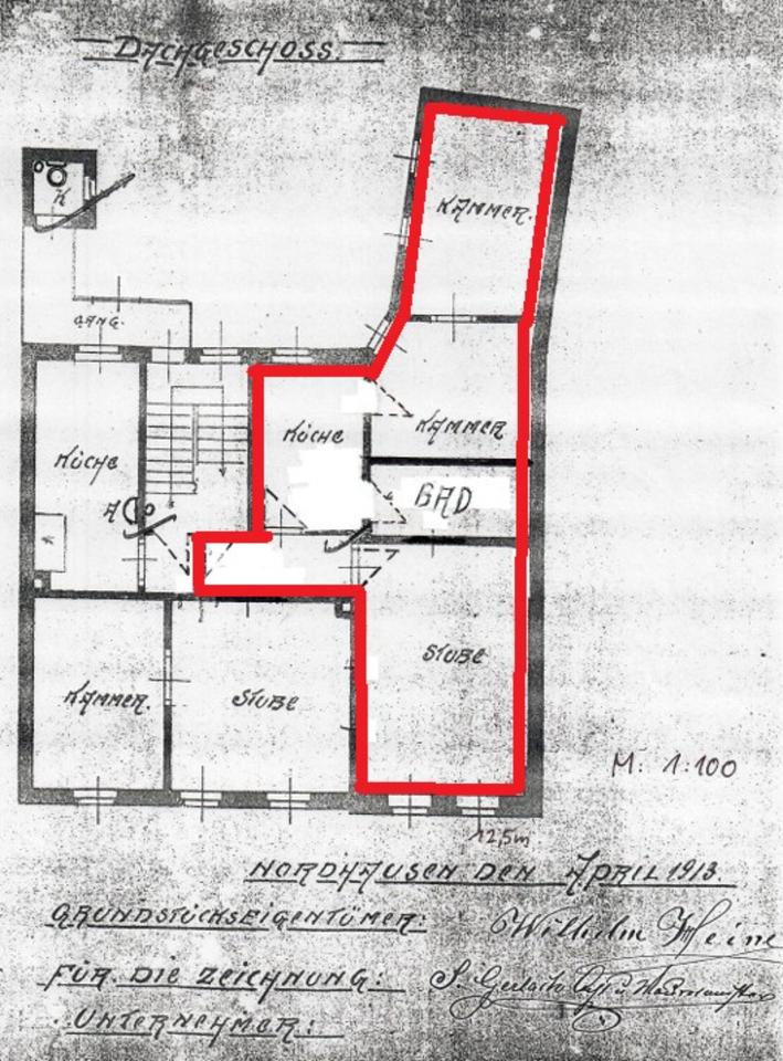 Thumbnail-3 Zimmer Wohnung, mit Blick auf dem August-Bebel-Platz