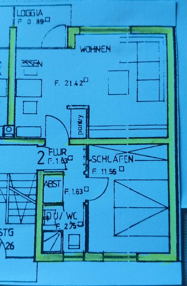Thumbnail-2 Zimmer Wohnung Göttingen OT Weende zu vermieten