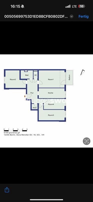 Thumbnail-Wohnungsswap - 4 Zimmer, 94 m² - Dora-Mendler-Straße, Neukölln, Berlin