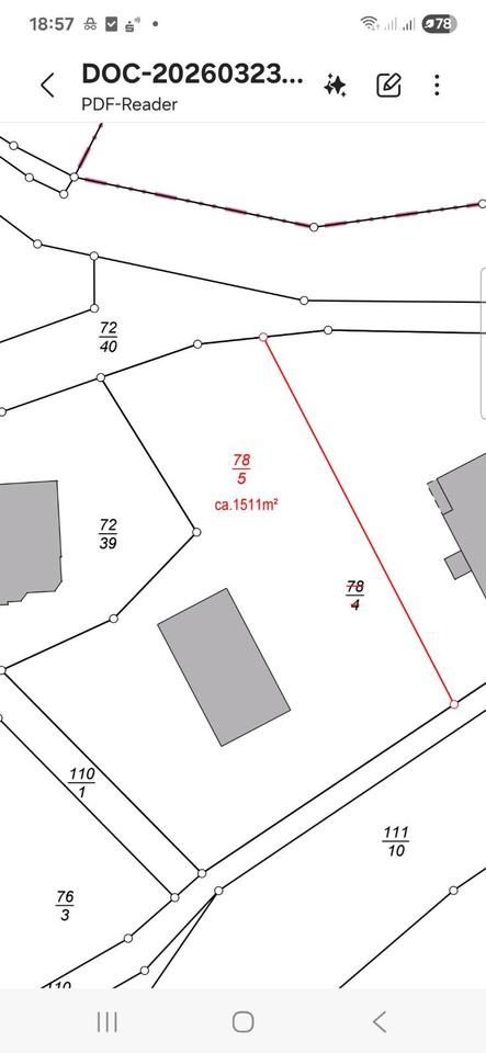 Thumbnail-Provisionsfrei: Grundstück 1.511 m² mit Bestandsgebäude (180 m²)
